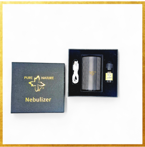 Nebulizer "Black" +10ml Ätherisches Öl